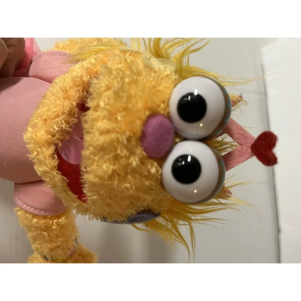 Sesame Street Zoe Plush Ballerina Kids 11 Inch Yellow Pink‎ Tutu Monster Toy